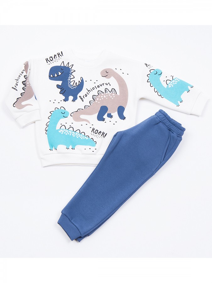 TRAX Παιδική Φόρμα για αγόρια 1-6 ετών #48928 Εκρού TRAX Παιδική Φόρμα για αγόρια 1-6 ετών #48928 Εκρού