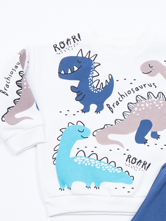 TRAX Παιδική Φόρμα για αγόρια 1-6 ετών #48928 Εκρού TRAX Παιδική Φόρμα για αγόρια 1-6 ετών #48928 Εκρού