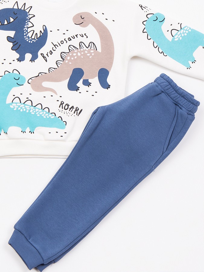 TRAX Παιδική Φόρμα για αγόρια 1-6 ετών #48928 Εκρού TRAX Παιδική Φόρμα για αγόρια 1-6 ετών #48928 Εκρού