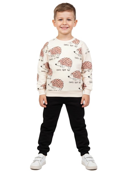 TRAX Παιδική Φόρμα για αγόρια 1-6 ετών #48929 Μπισκότο