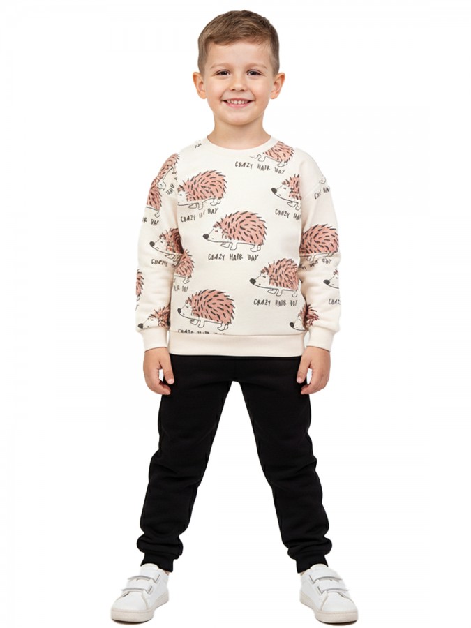 TRAX Παιδική Φόρμα για αγόρια 1-6 ετών #48929 Μπισκότο TRAX Παιδική Φόρμα για αγόρια 1-6 ετών #48929 Μπισκότο