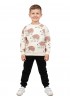 TRAX Παιδική Φόρμα για αγόρια 1-6 ετών #48929 Μπισκότο