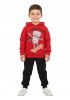 TRAX Παιδική Φόρμα για αγόρια 1-6 ετών #48930 Κόκκινο
