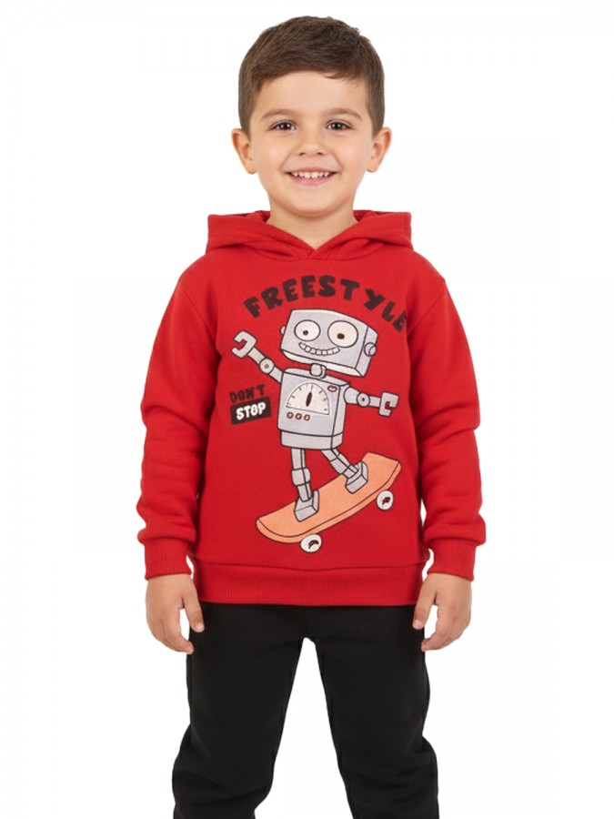 TRAX Παιδική Φόρμα για αγόρια 1-6 ετών #48930 Κόκκινο TRAX Παιδική Φόρμα για αγόρια 1-6 ετών #48930 Κόκκινο