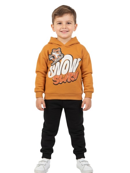 TRAX Παιδική Φόρμα για αγόρια 1-6 ετών #48931 Μουσταρδί