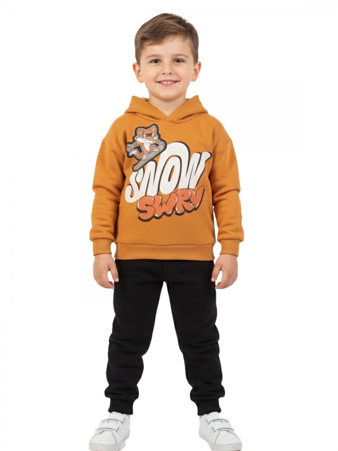 TRAX Παιδική Φόρμα για αγόρια 1-6 ετών #48931 Μουσταρδί TRAX Παιδική Φόρμα για αγόρια 1-6 ετών #48931 Μουσταρδί