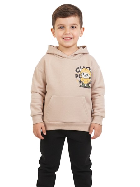 TRAX Παιδική Φόρμα για αγόρια 1-6 ετών #48932 Μπεζ