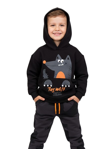 TRAX Παιδική Φόρμα για αγόρια 1-6 ετών #48935 Μαύρο