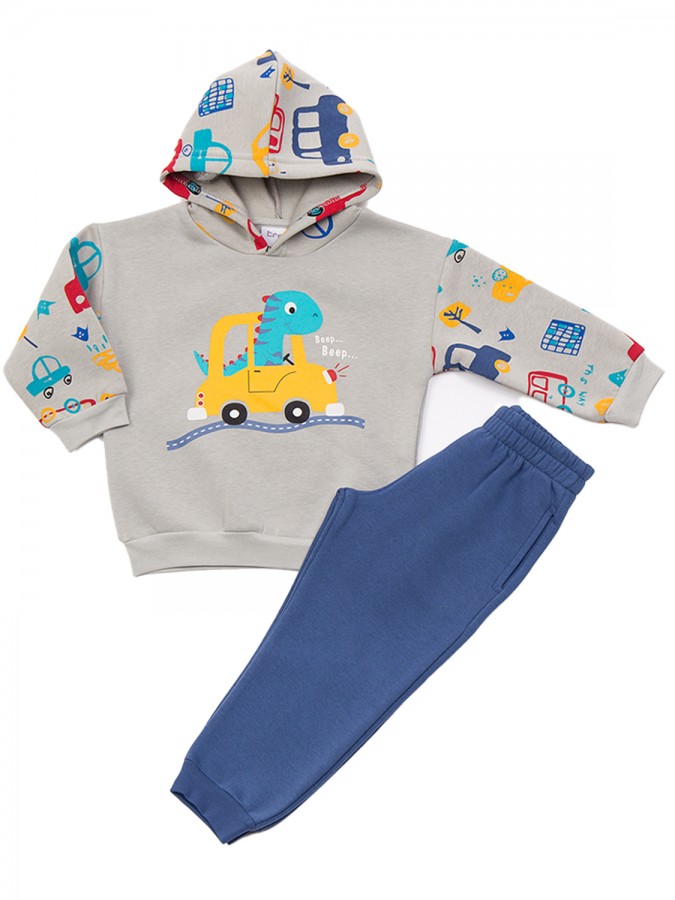 TRAX Παιδική Φόρμα για αγόρια 1-6 ετών #48936 Stone TRAX Παιδική Φόρμα για αγόρια 1-6 ετών #48936 Stone