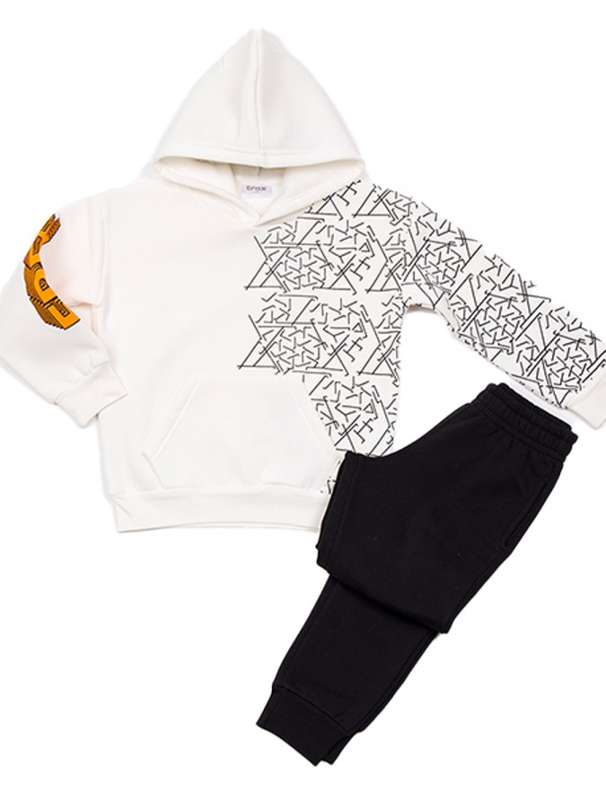 TRAX Παιδική Φόρμα για αγόρια 1-6 ετών #48938 Εκρού TRAX Παιδική Φόρμα για αγόρια 1-6 ετών #48938 Εκρού