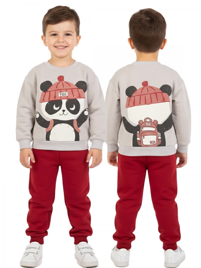 TRAX Παιδική Φόρμα για αγόρια 1-6 ετών #48952 Stone TRAX Παιδική Φόρμα για αγόρια 1-6 ετών #48952 Stone