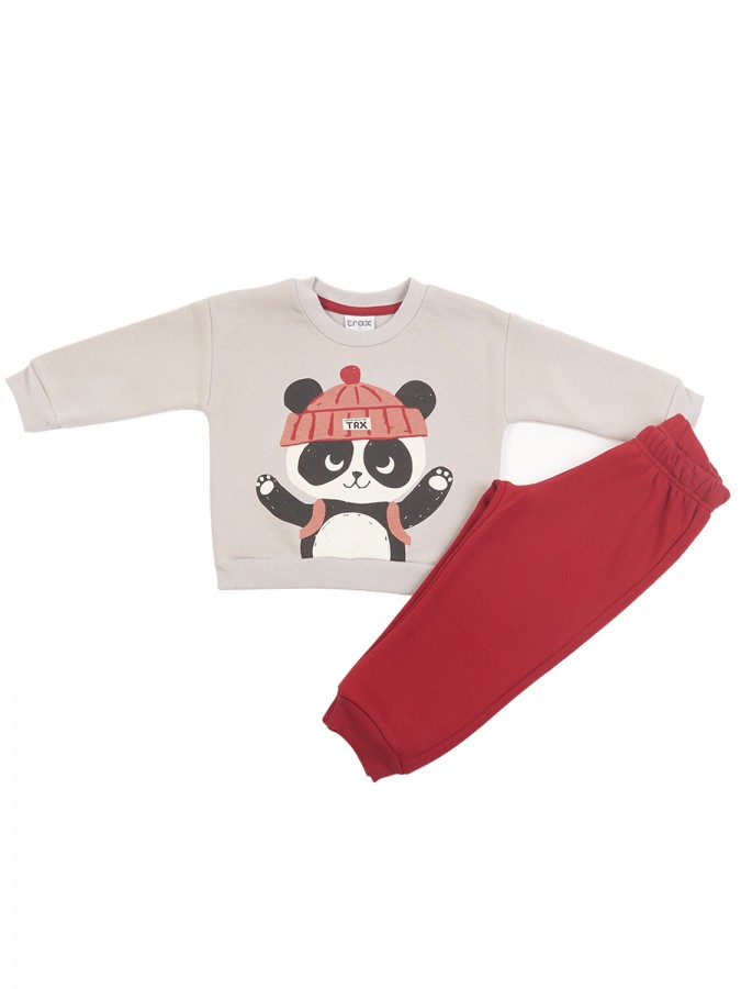 TRAX Παιδική Φόρμα για αγόρια 1-6 ετών #48952 Stone TRAX Παιδική Φόρμα για αγόρια 1-6 ετών #48952 Stone