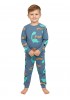TRAX Bebe Πυτζάμα Χειμωνιάτικη για αγόρι 1-6 ετών #48994 Pacific